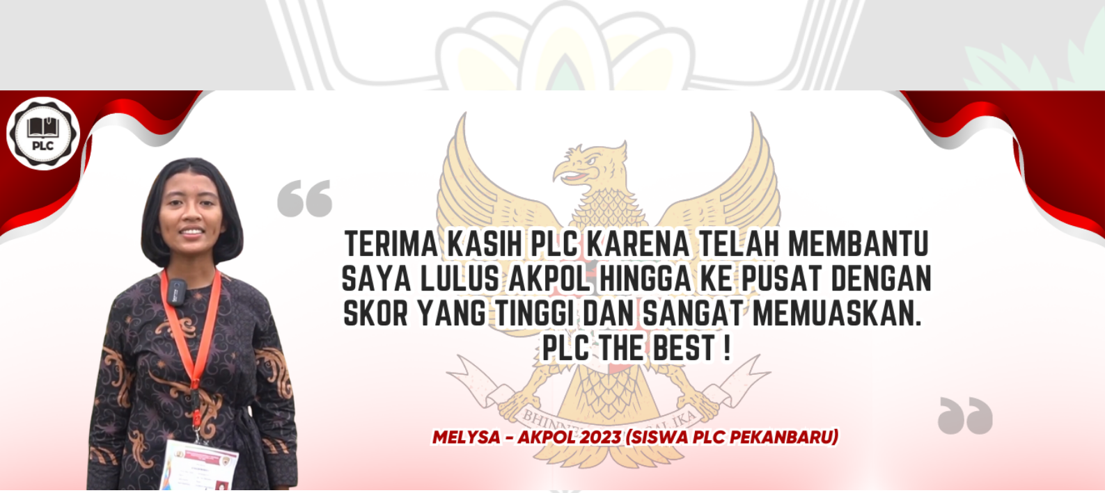 bukti keberhasilan peserta bimbel Akpol di bimbel plc pekanbaru lulus dengan hasil yang memuaskan