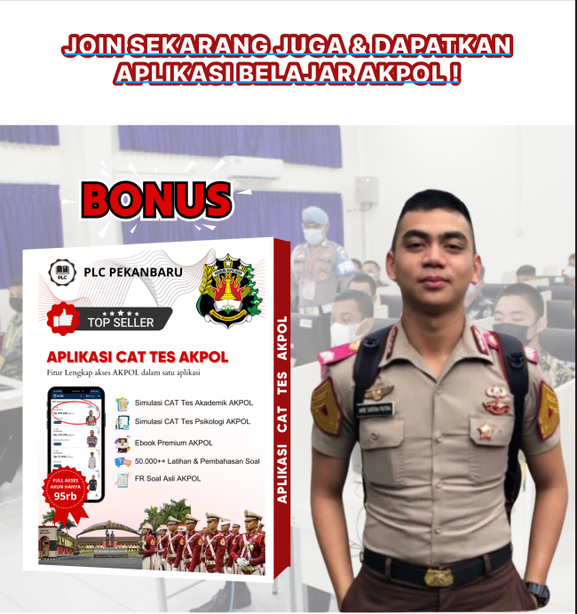 gratis aplikasi tryout online Akpol jika les di bimbel plc pekanbaru