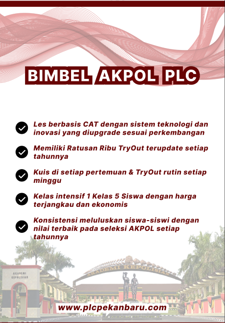 apa kata peserta bimbel Akpol tentang les di bimbel plc pekanbaru